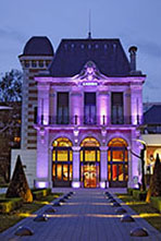 photo de l'éclairage d'une façade