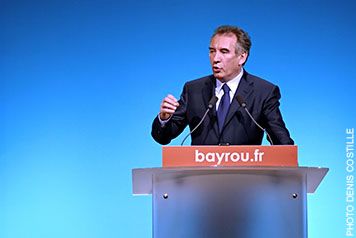 Photo de reportage d'actualité - François Bayrou