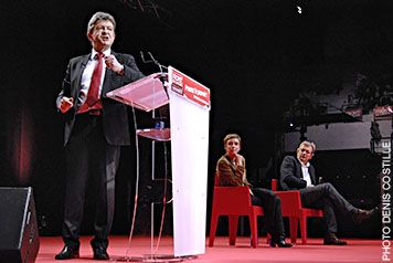 Photo de reportage d'actualité - Jean-Luc Mélenchon