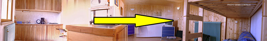 panoramiques interactifs d'un gîte